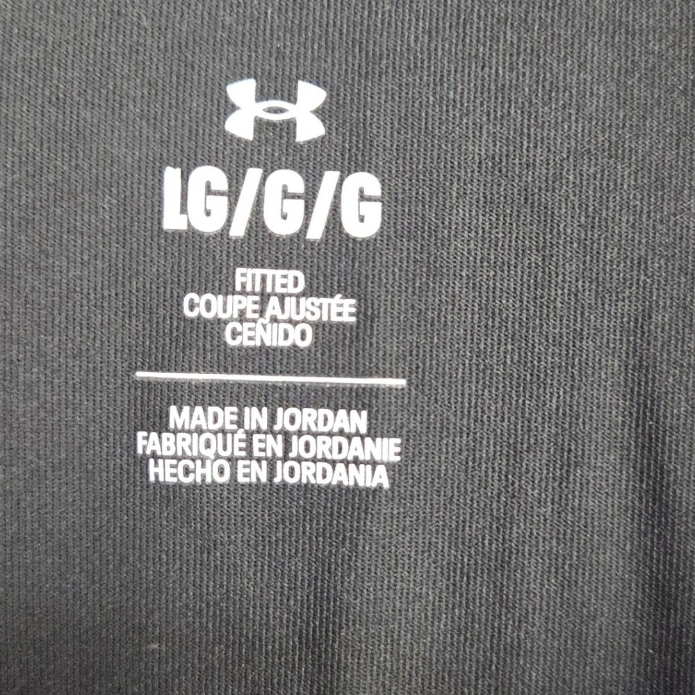 Under Armour 1/4 Zip Pullover Mens Large Black Qualifier Run Long Sleeve NWT - Picture 5 of 8